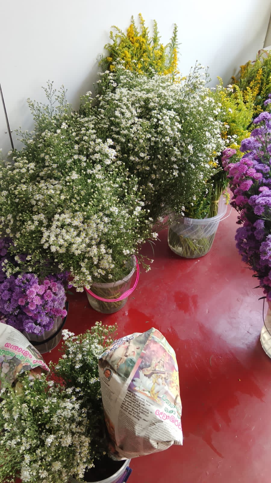 Gallery flower arrangement